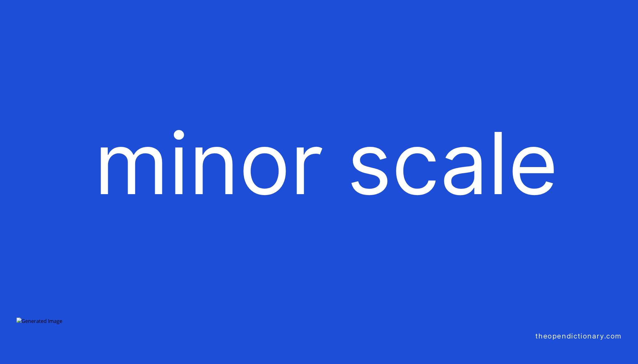 minor-scale-meaning-of-minor-scale-definition-of-minor-scale